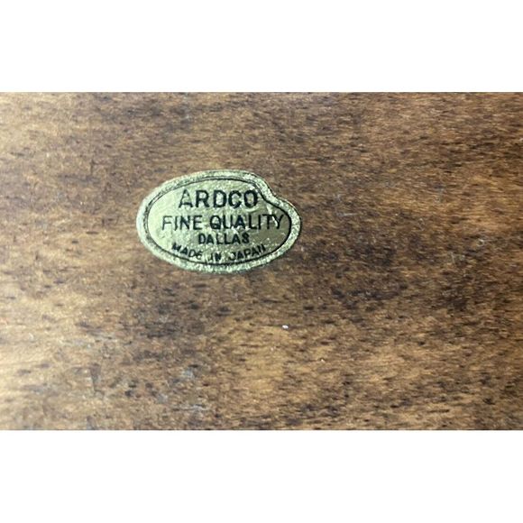 Wood Wall Mount Candle Holders Ardco Dallas Texas Made In Japan Set Of 2 Vintage - Picture 4 of 4